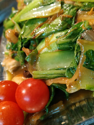 Yasai-itame con cerdo