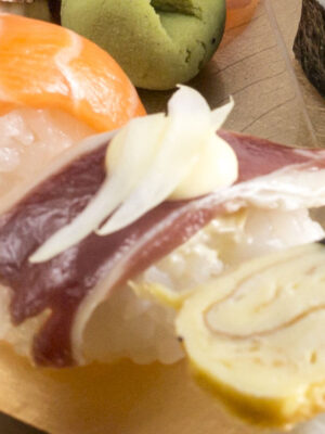 Nigiri 2 Piezas Jamón Crudo